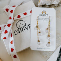 Moonstone Cascade Earrings