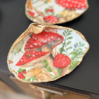 Mushroom Shell Jewelry Dish