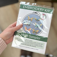 Moth DIY Embroidery Kit
