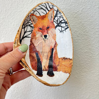 Fox Friend Shell Jewelry Dish
