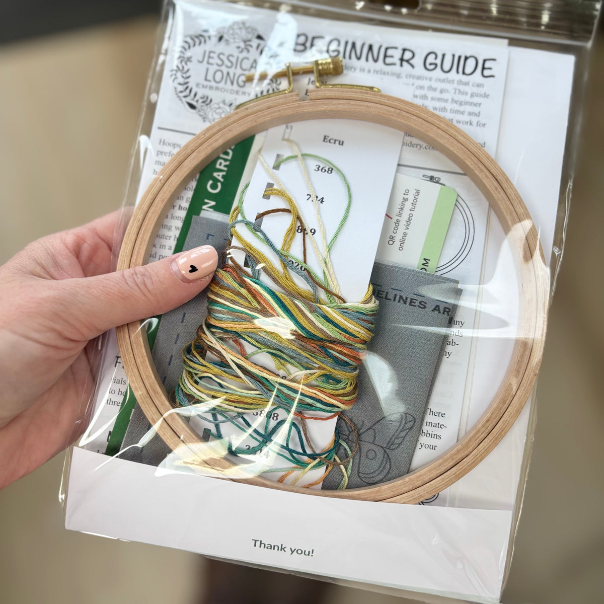 Moth DIY Embroidery Kit