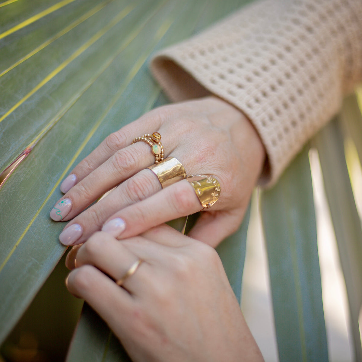 Into the Forest Shield Ring