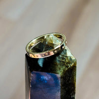 Dainty Celestial Ring in Solid 14k Gold