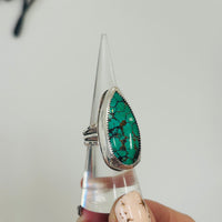 Statement Ring Hubei Turquoise, size 7