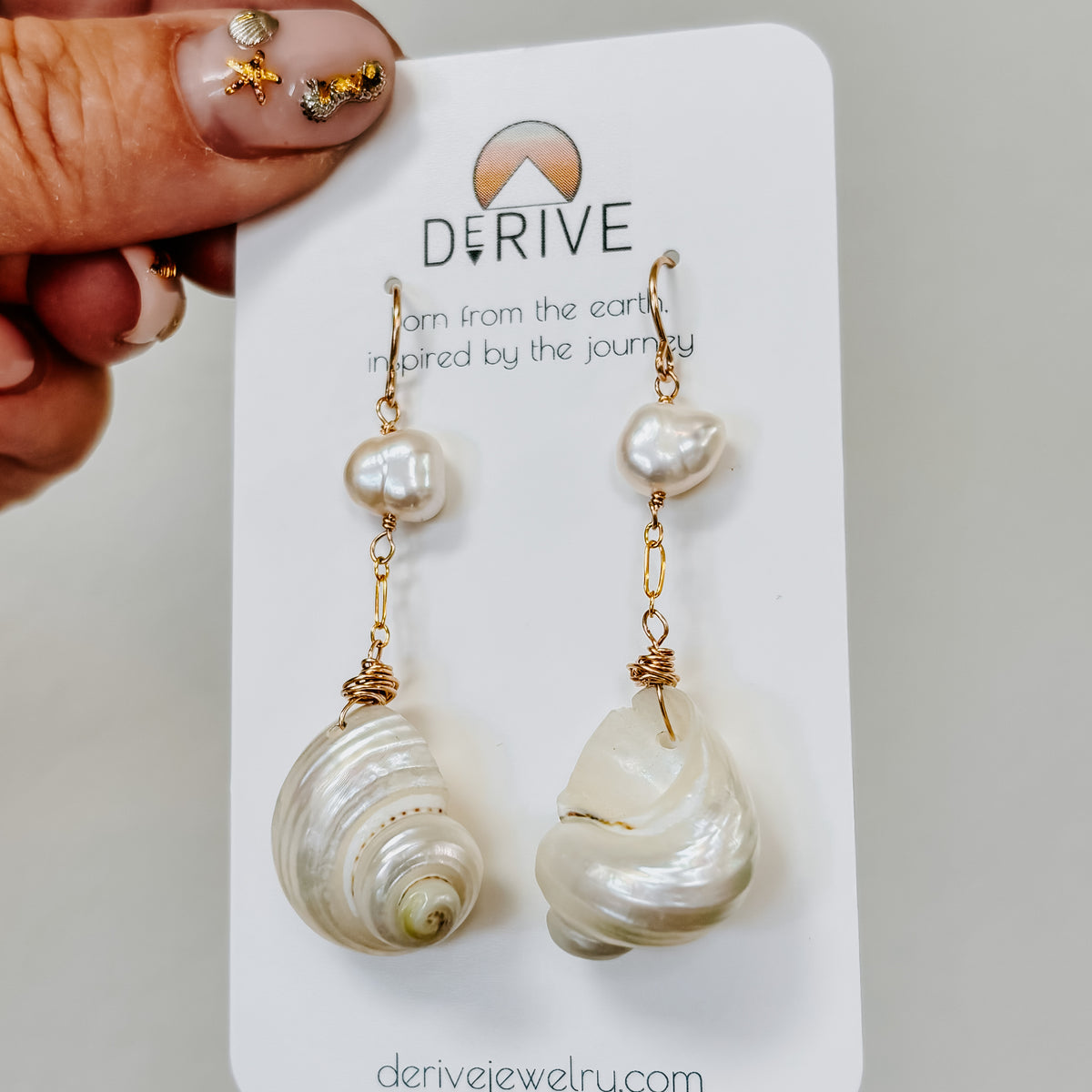 Moon and Tide Earrings