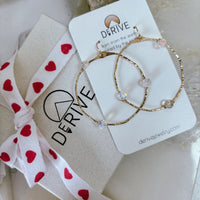 Stargazer Opal Hoop Earrings