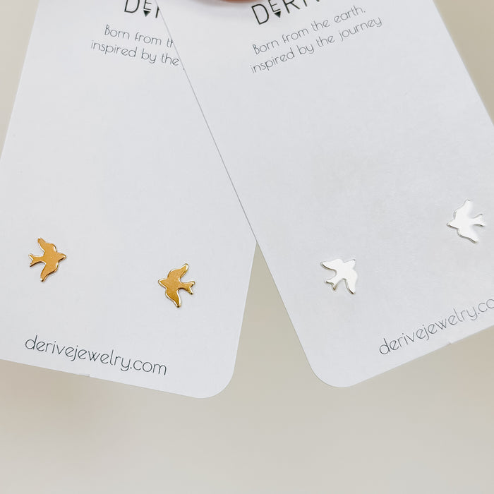 Song Bird Stud Earrings
