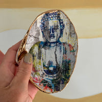 Vision of Buddha Shell Jewelry Dish