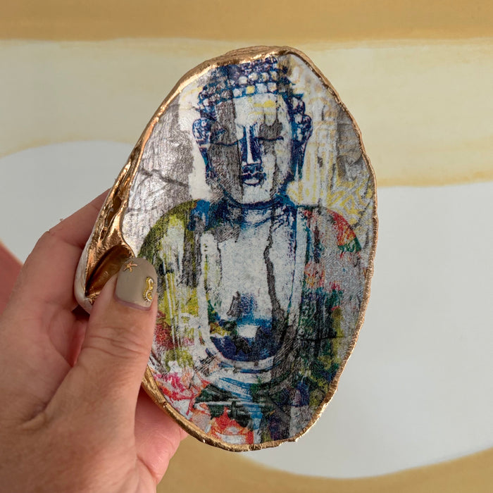 Vision of Buddha Shell Jewelry Dish