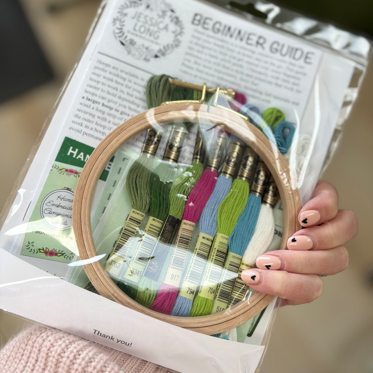 Mountain Bear DIY Embroidery Kit