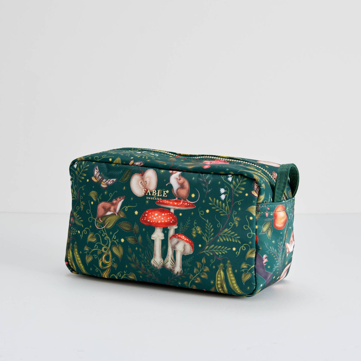 Into the Woods Green Travel Pouch