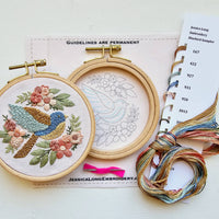 Bluebird DIY Embroidery Kit