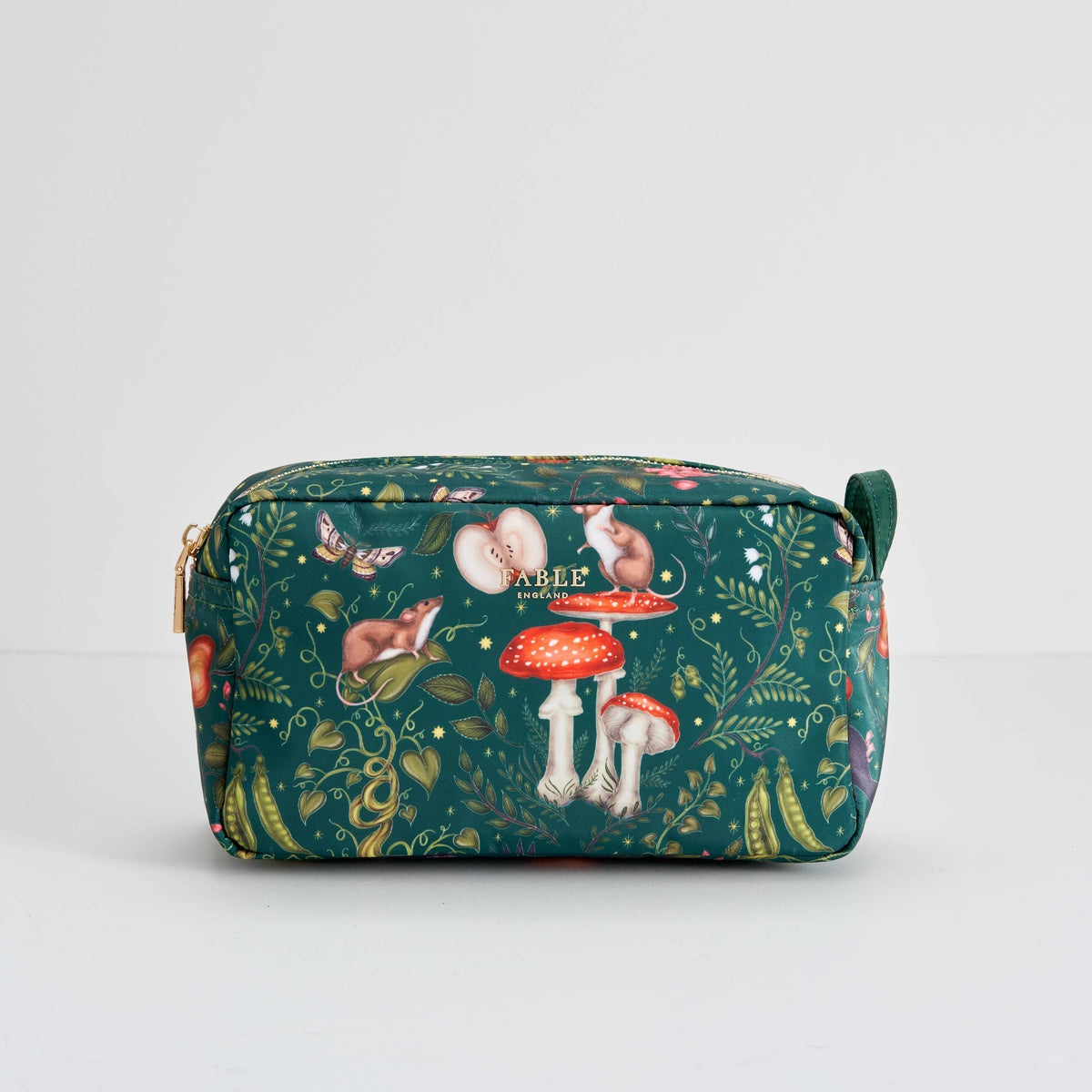 Into the Woods Green Travel Pouch