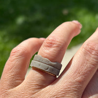 Celestial Ring Solid 14k Gold — alternate view