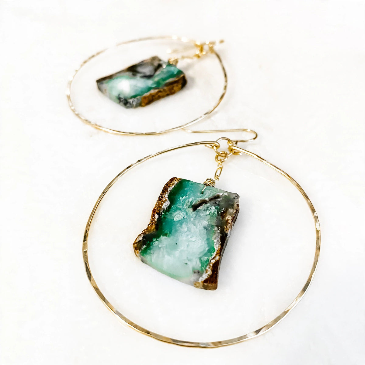 Coastline Hoop Earrings (alternate view)