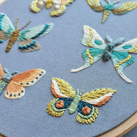 Moth DIY Embroidery Kit
