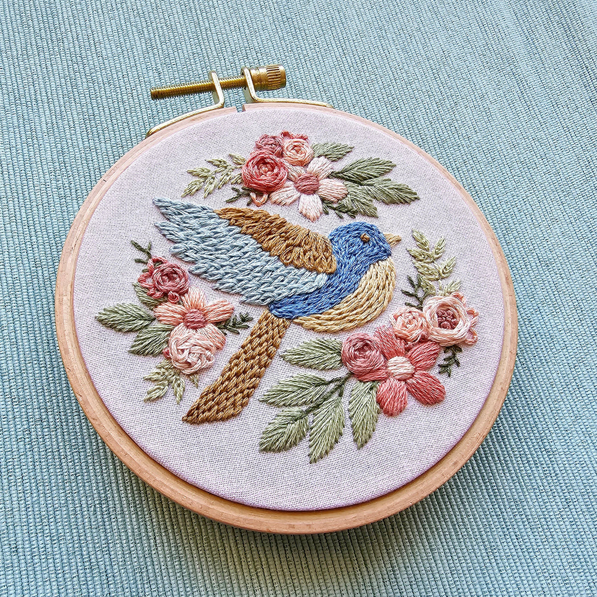 Bluebird DIY Embroidery Kit
