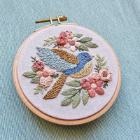 Bluebird DIY Embroidery Kit