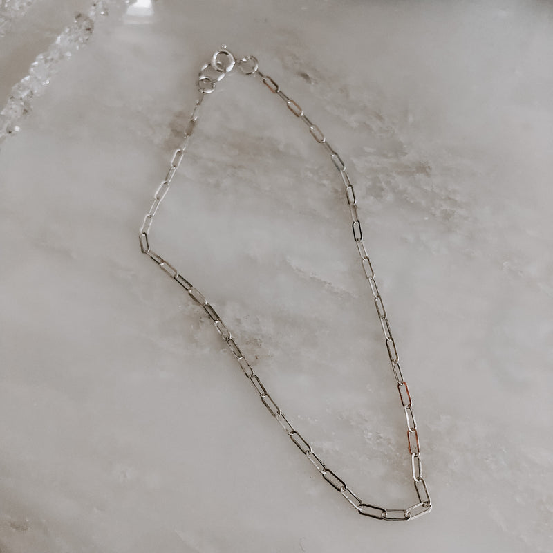 Paperclip Chain Necklace (WS)