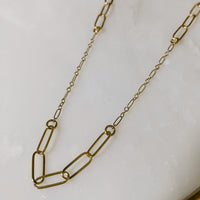 Linked Up Chain Necklace (WS)