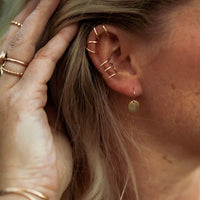 Coin Threader Earrings (WS)