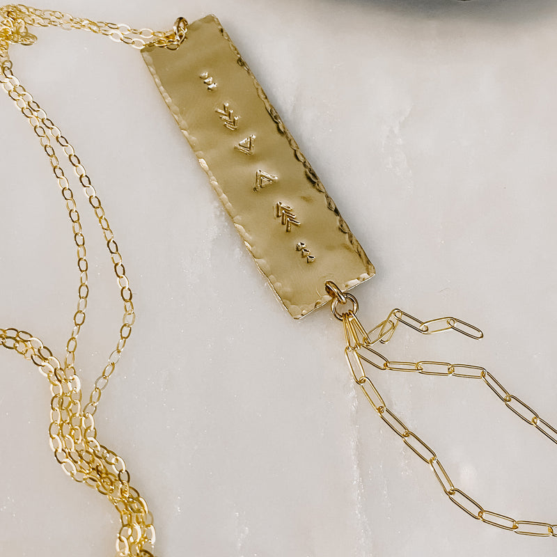 Drifter Fringe Necklace