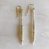 Sticks and Stones - Pearl Stick Earrings