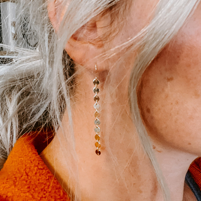 Sand Dollar Earrings — view 5