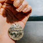 Into The Forest Medallion Necklace