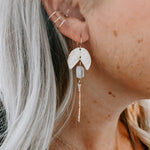 Free Spirit Moonstone Earrings
