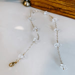 Dripping In Diamonds Back Necklace