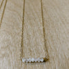 Dainty Moonstone Necklace