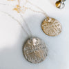 Into The Forest Medallion Necklace