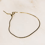 Adjustable Cable Chain Bracelet