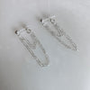 Double Chain Post Earrings