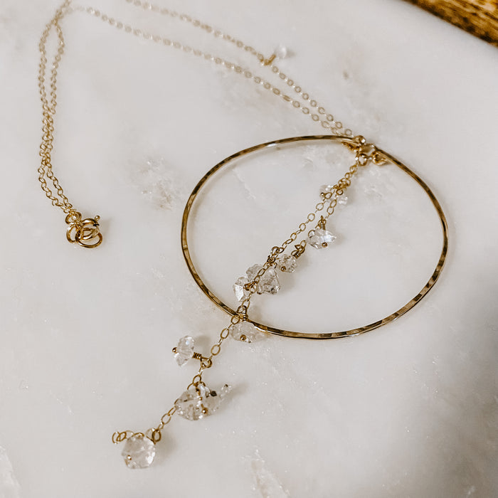 Enchanted Herkimer Diamond Necklace