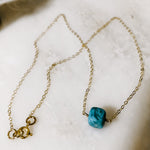 Kingman Turquoise Gemstone Necklace