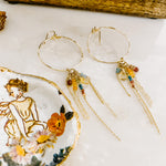 Jellyfish Hoop Earrings
