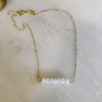 Dainty Moonstone Necklace