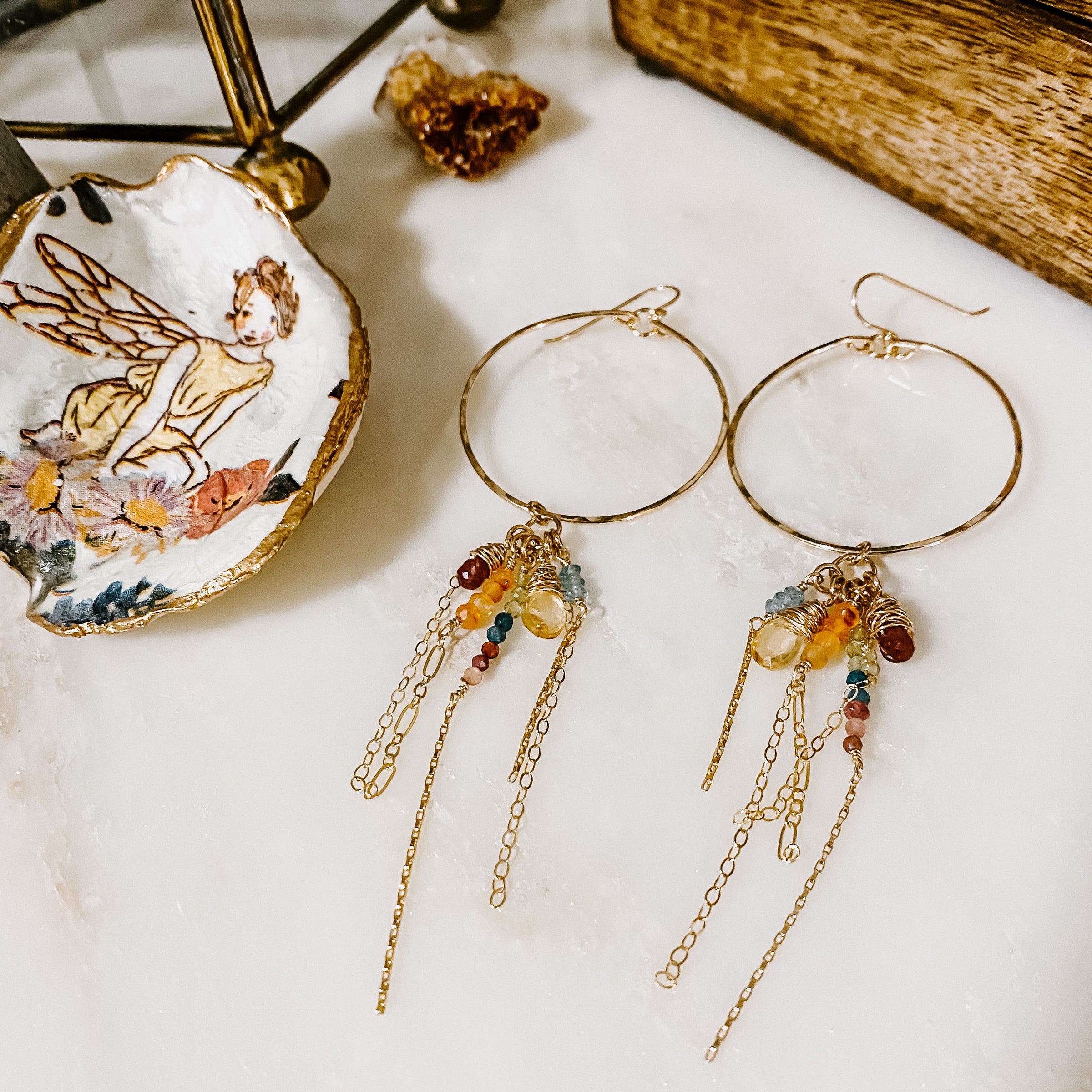 Jellyfish Hoop Earrings – Derive Jewelry