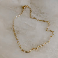 Paperclip Chain Anklet